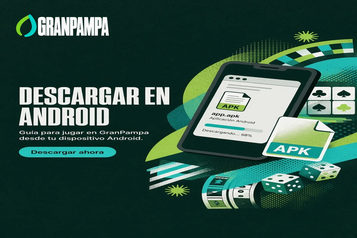 Teléfono Android con una descarga APK en progreso