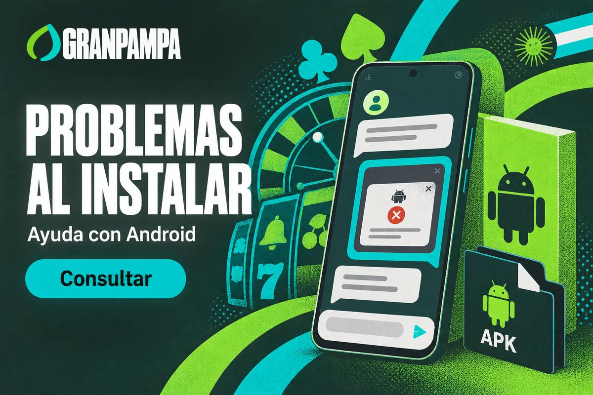 Celular con consulta al soporte por un error de instalación
