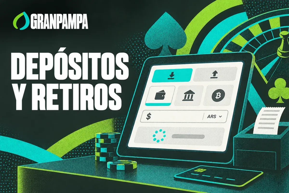 Tablet con depósitos, retiros y comprobante de una operación.