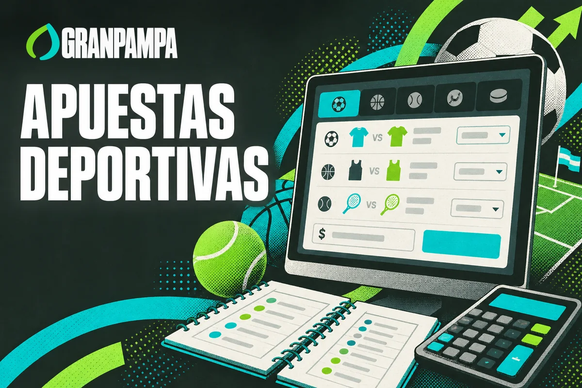Pantalla deportiva con condición de apuesta y registro de gastos.